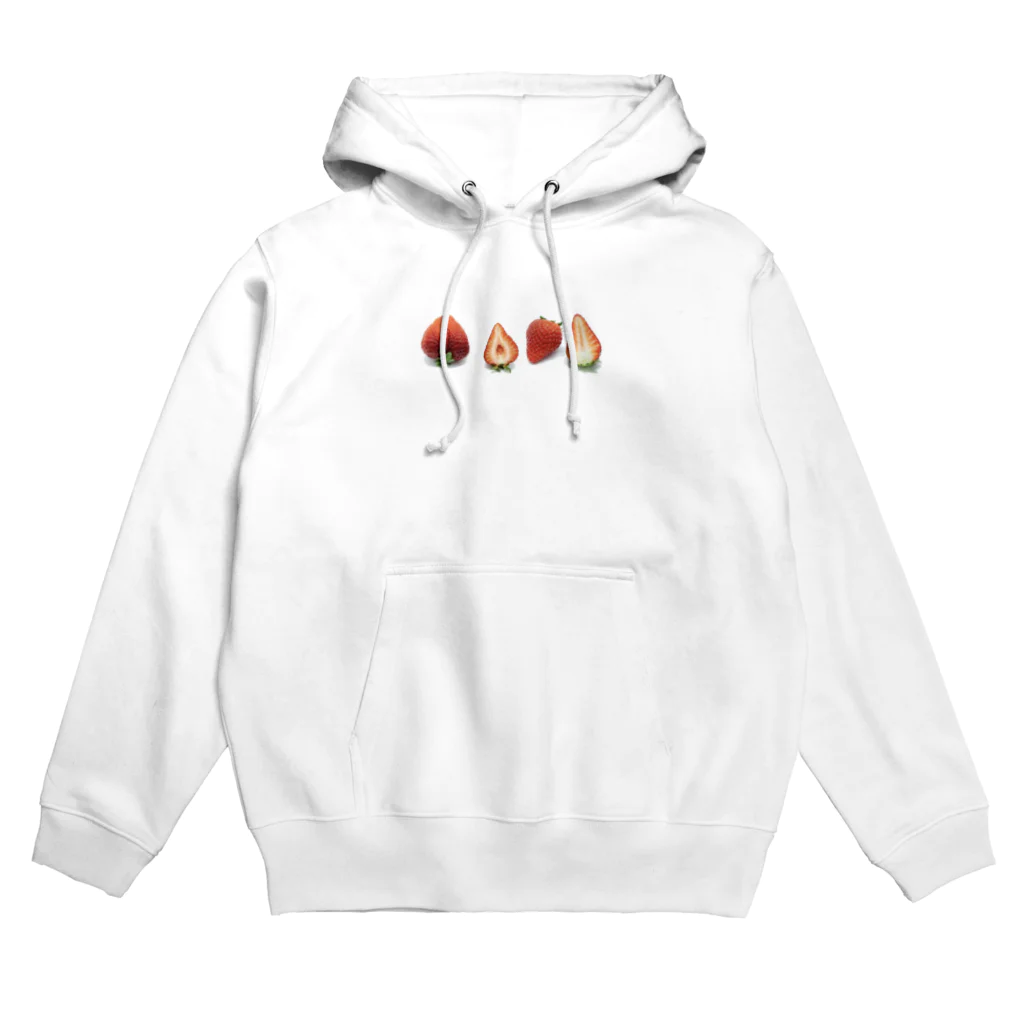 ！のいちご パーカー(Front) Hoodie