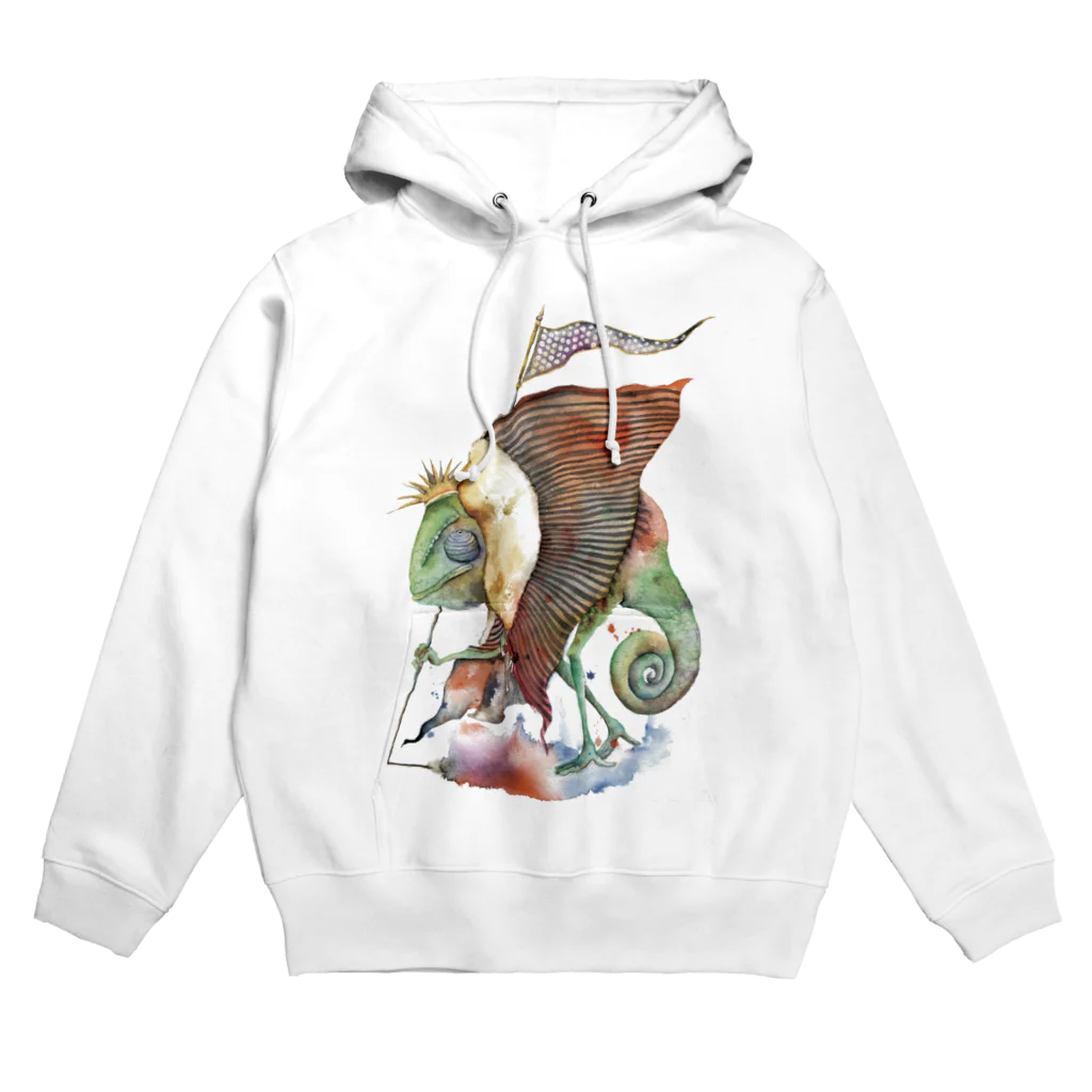 スーパーファンタジー絵描き　松野和貴のカメレオン王 Hoodie