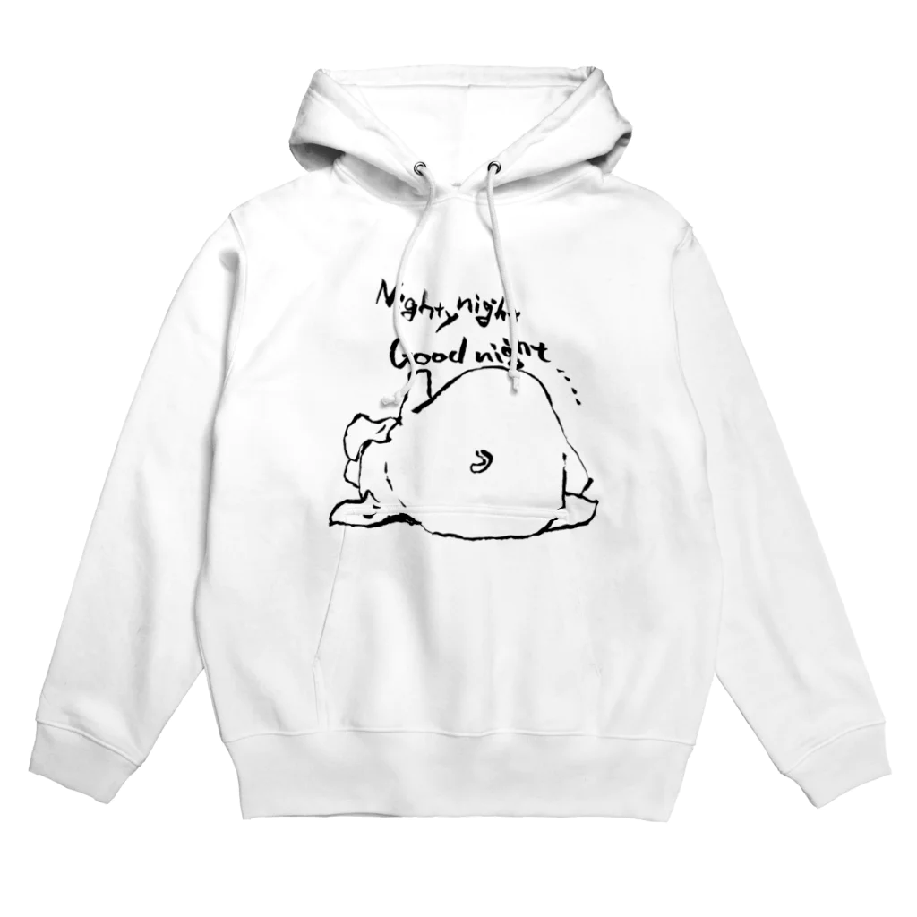 いまむら文庫のEnjoy!! Piggy!! Nighty night Good night Hoodie