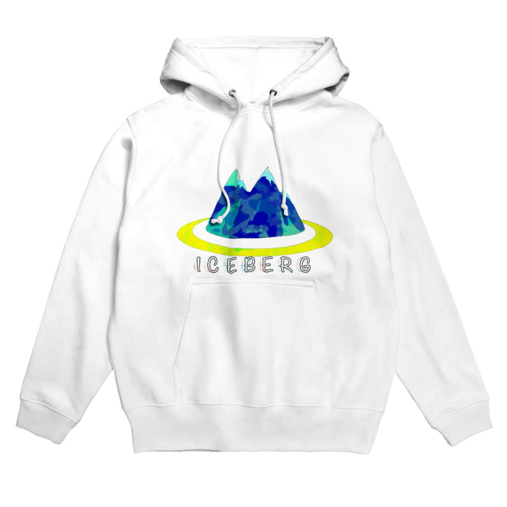 七輪と椿の氷山 Hoodie