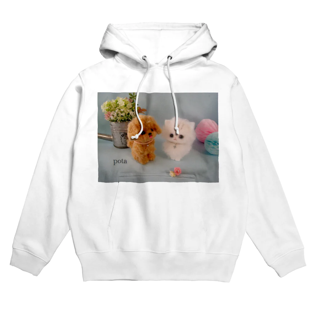 potaのプードルとペルシャ猫 Hoodie