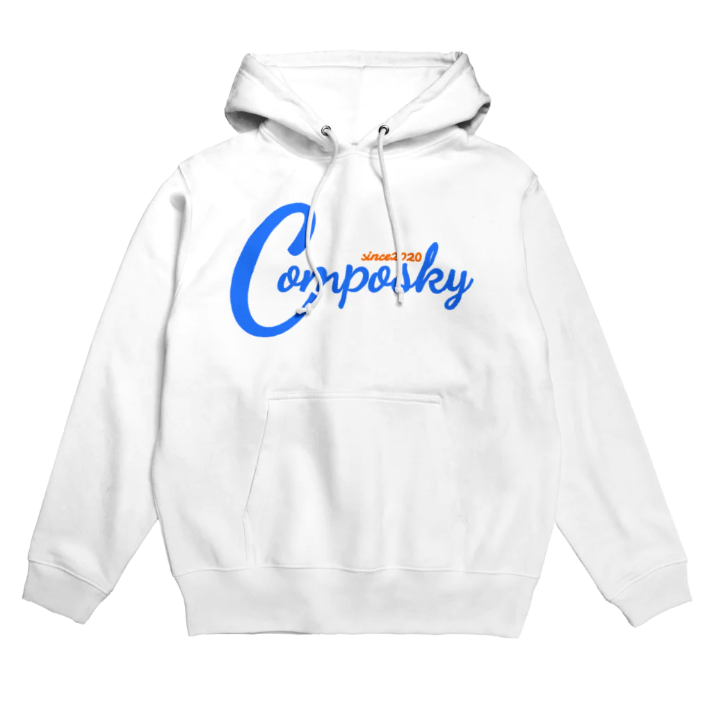 ComposkyのBIG INITIAL Hoodie