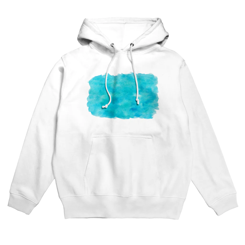 どうぶつの水彩画店のcolor みずいろ Hoodie