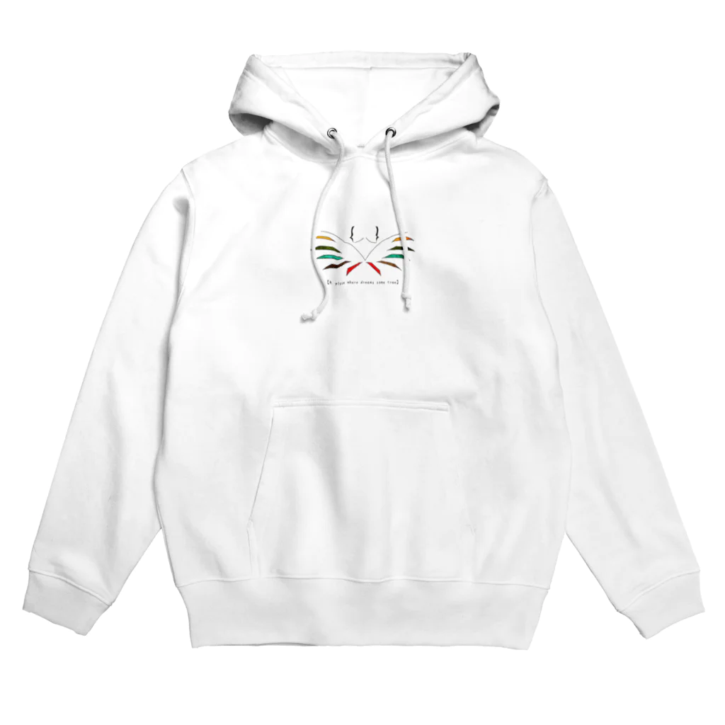 夢叶ショップの夢叶オリジナルデザイングッズ字体ゆるめ Hoodie