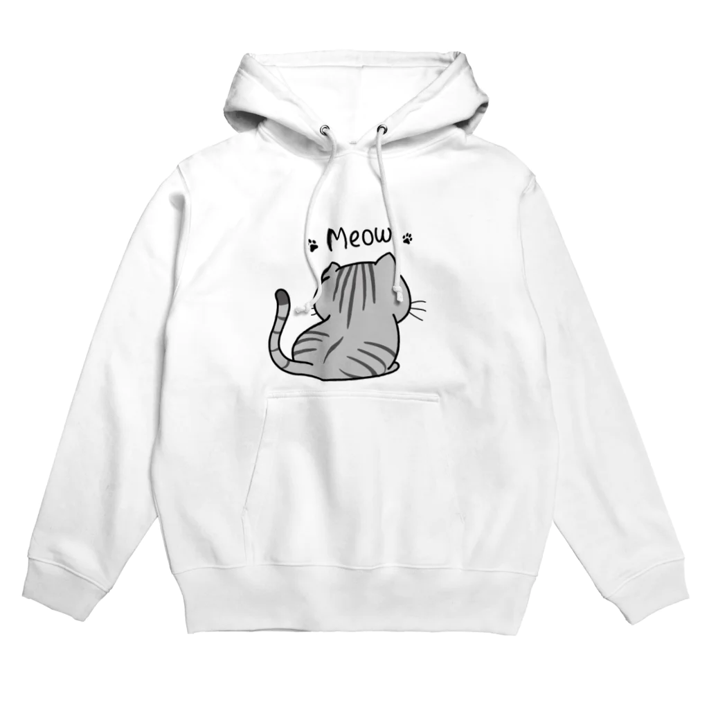 Links-Tのアメショー後ろ姿 Hoodie