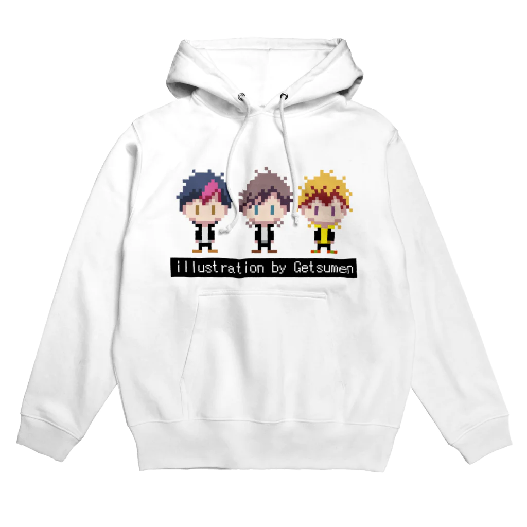 Rebirth－グッツショップ－の学ラン男の子ドットキャラ Hoodie