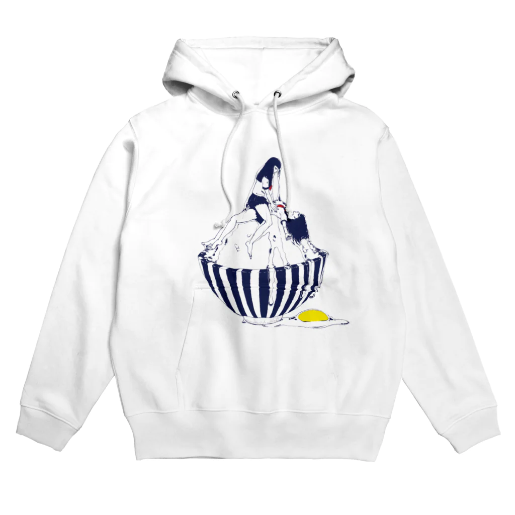 あゆみとみちるの女子高生のたまごかけごはん Hoodie