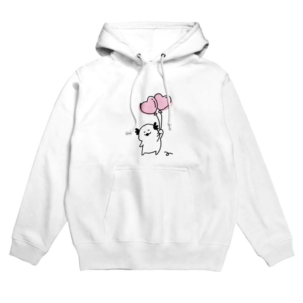 なまものらいふのちびうぱと風船(color) Hoodie