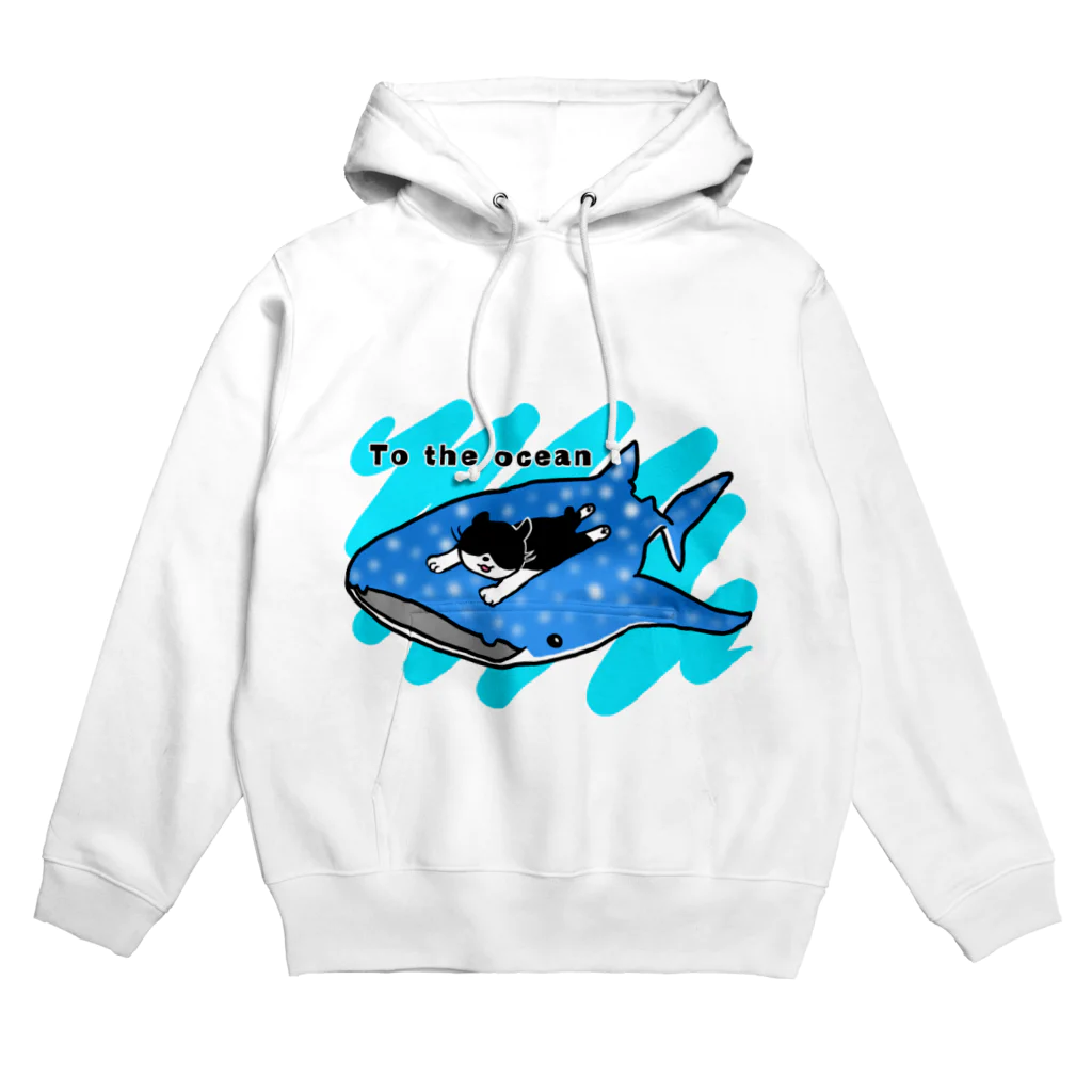 ふじねこの大海原へ Hoodie