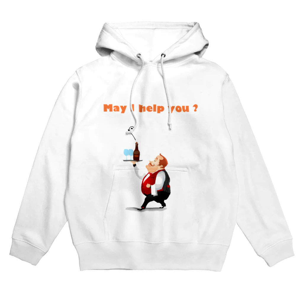 2step_by_Jrのウェイター Hoodie