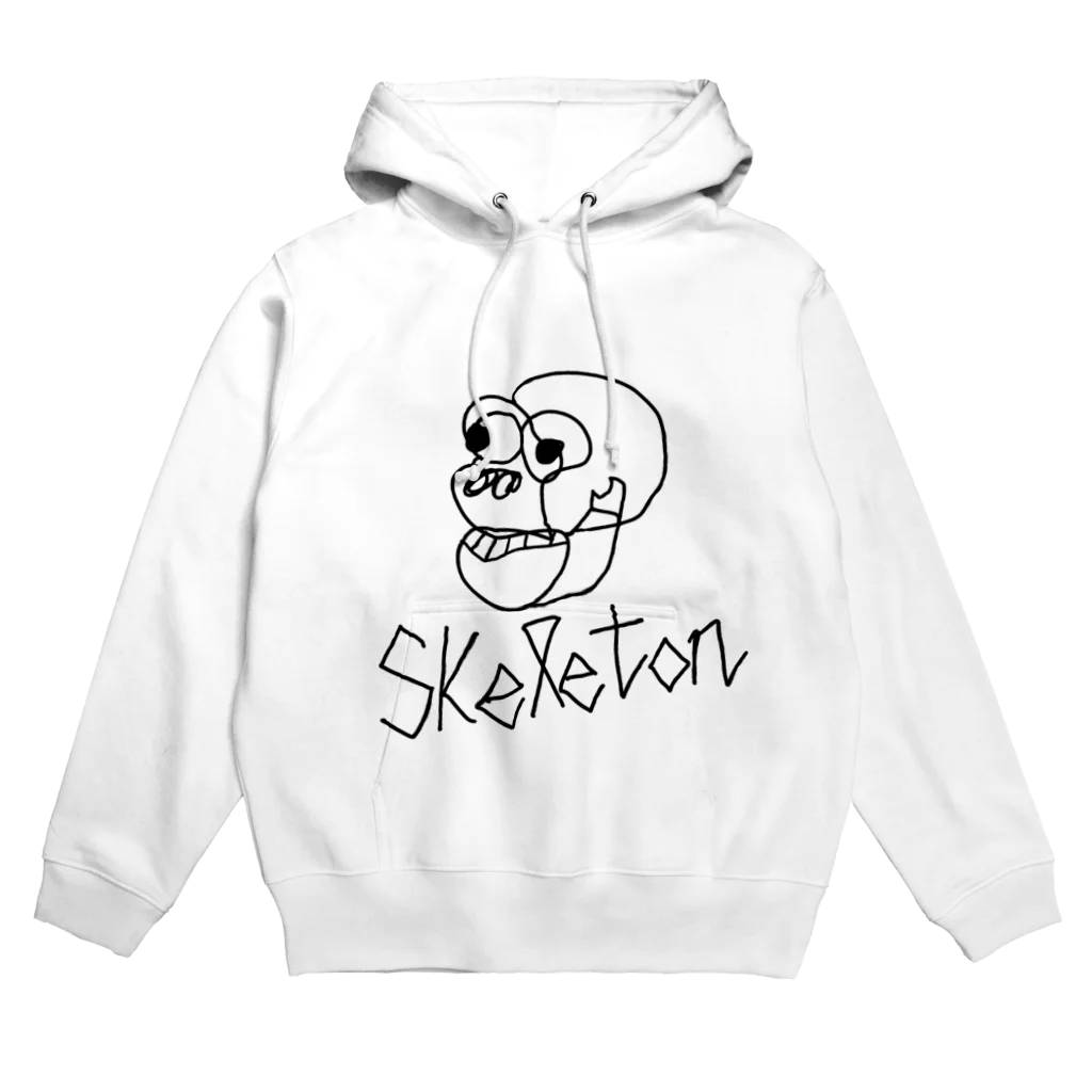 木磁石本舗のSkeleton パーカー