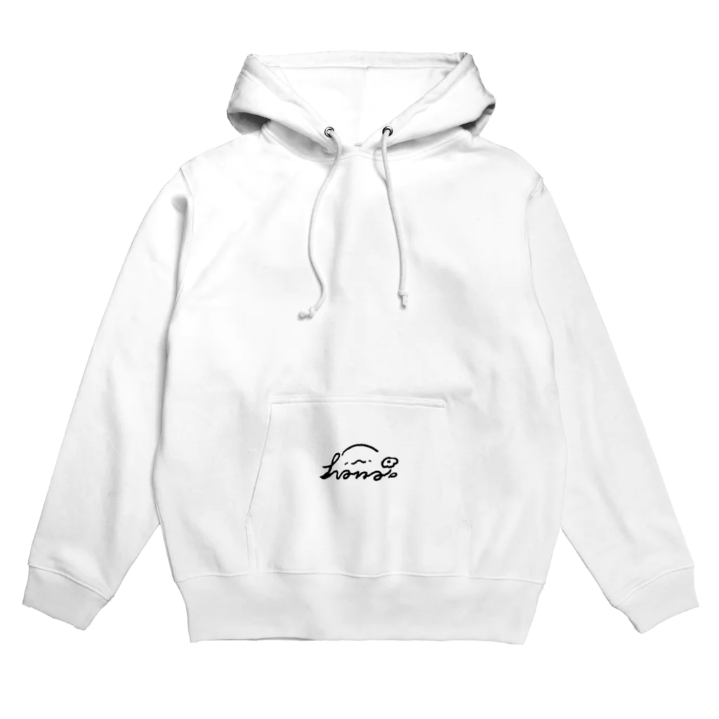 にこにこしろいるか市場 suzuri支店のしろいるかのパーカー Hoodie