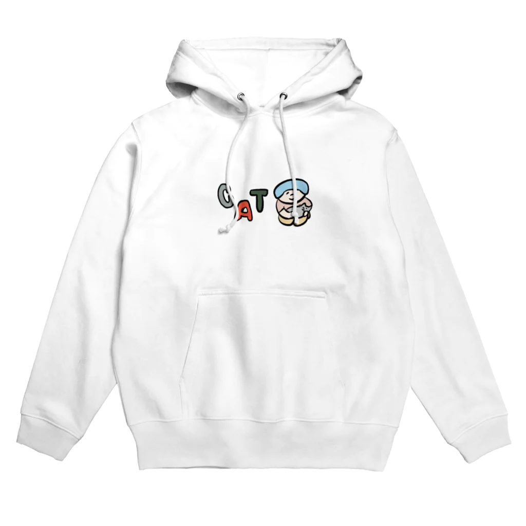 hanacoのキャット アルファベット Hoodie