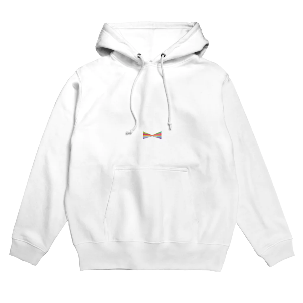 ヒフミヨイのカラフル蝶ネクタイ パンダ（白目） Hoodie