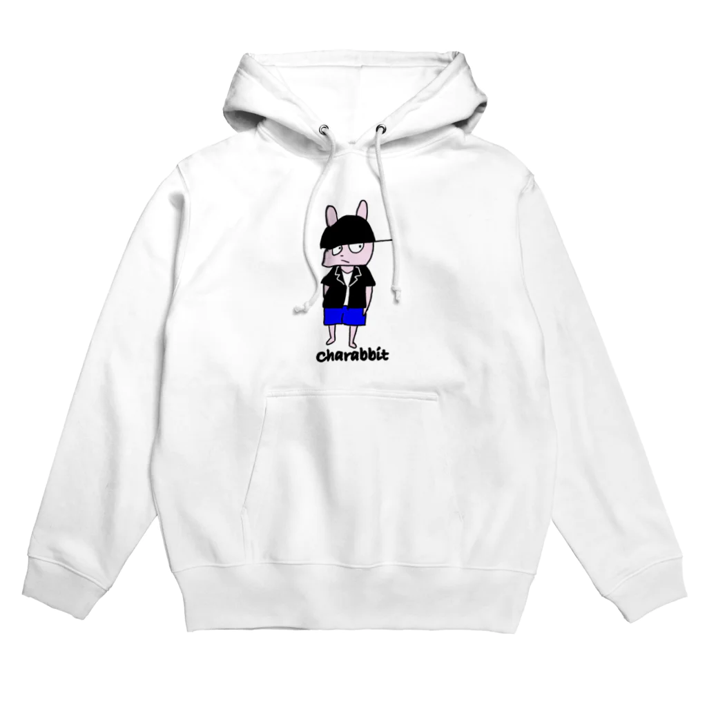 Q_udoのチャラビット Hoodie