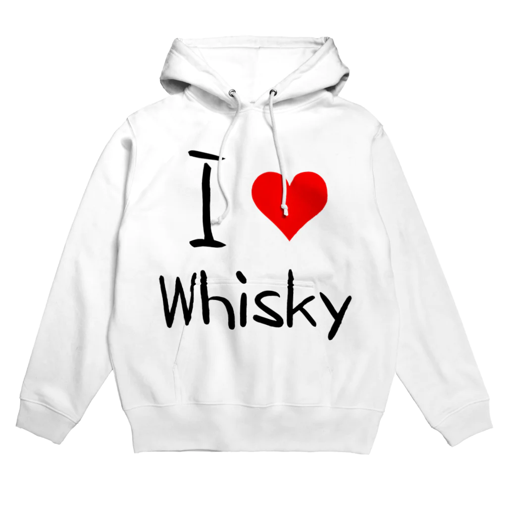 鍋谷ZのI Love Whisky パーカー