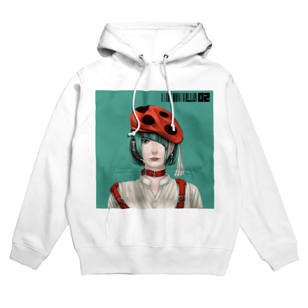 MATSU屋のBugs Girl - No.02 Hoodie