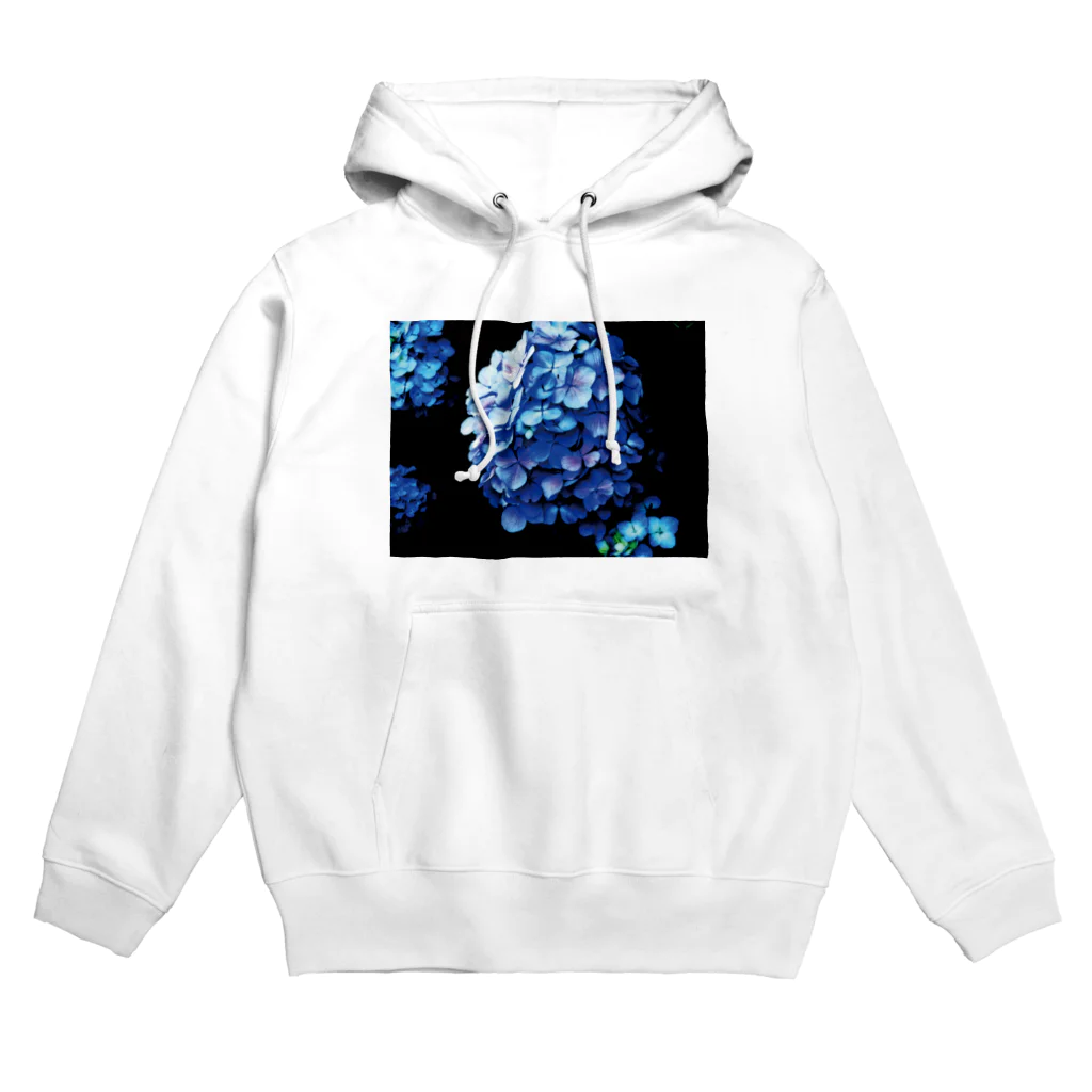 アオフジマキの紫陽花 Hoodie