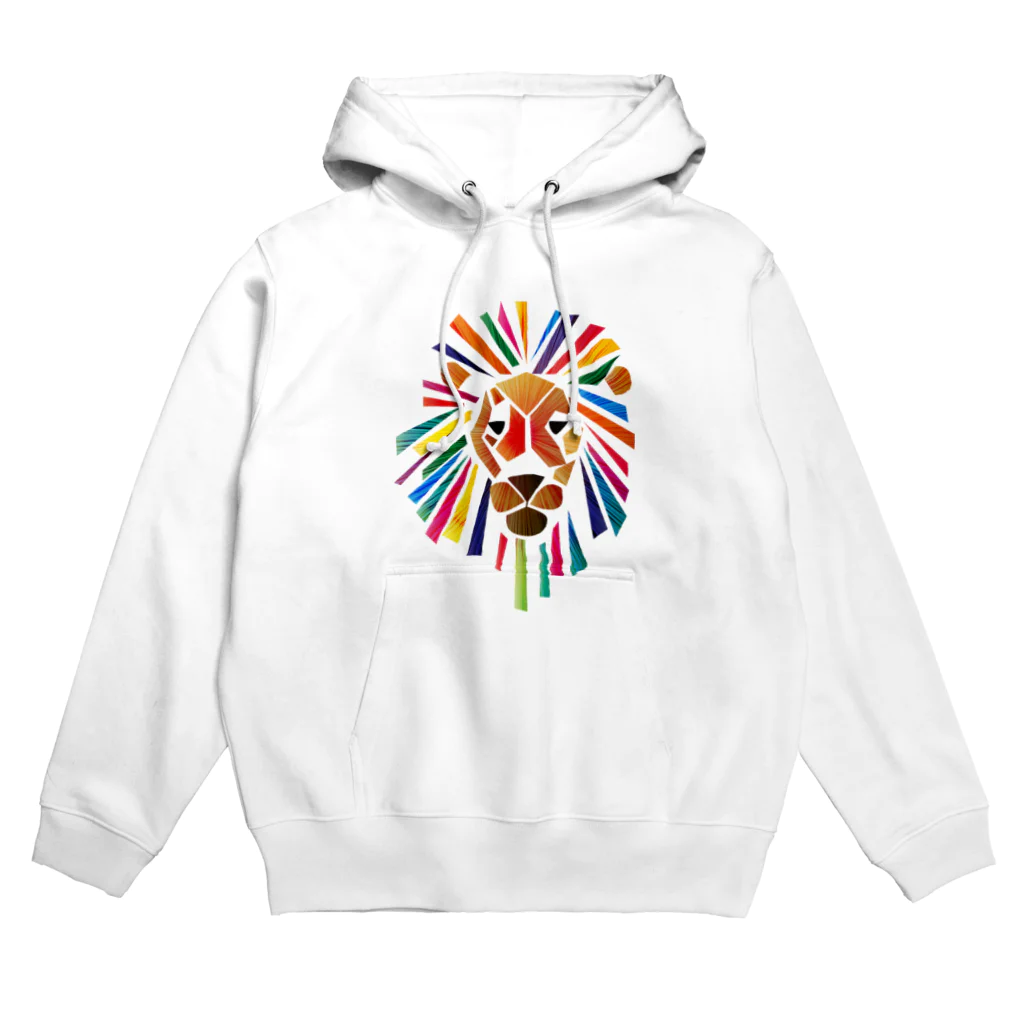 chicodeza by suzuriのビビッドライオン Hoodie