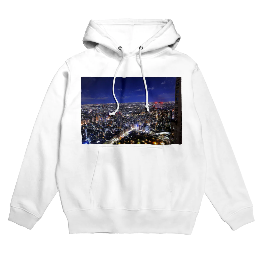 ＫＯＭＩＮＡＫＡＮＯの夜景　都庁から中野区方面をのぞむ Hoodie