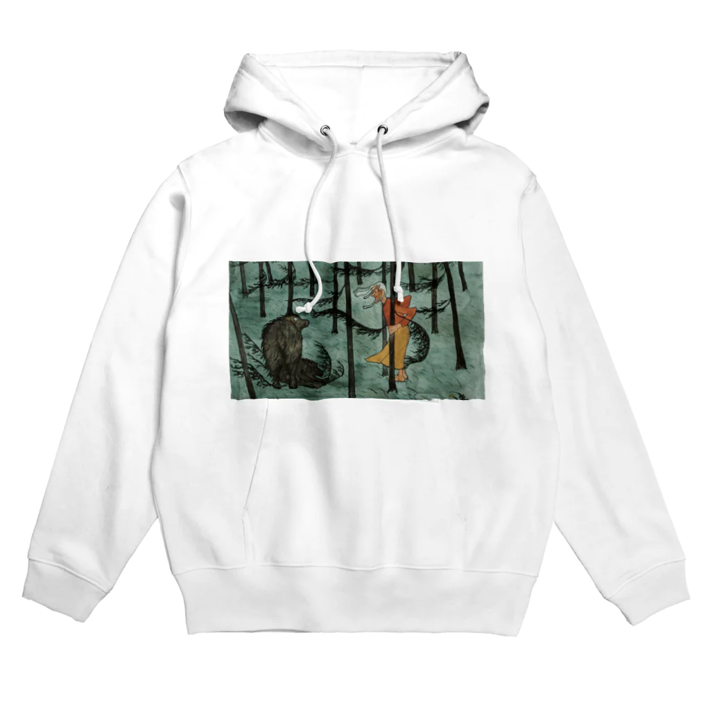 コミカのおばあさんが出会ったのは Hoodie