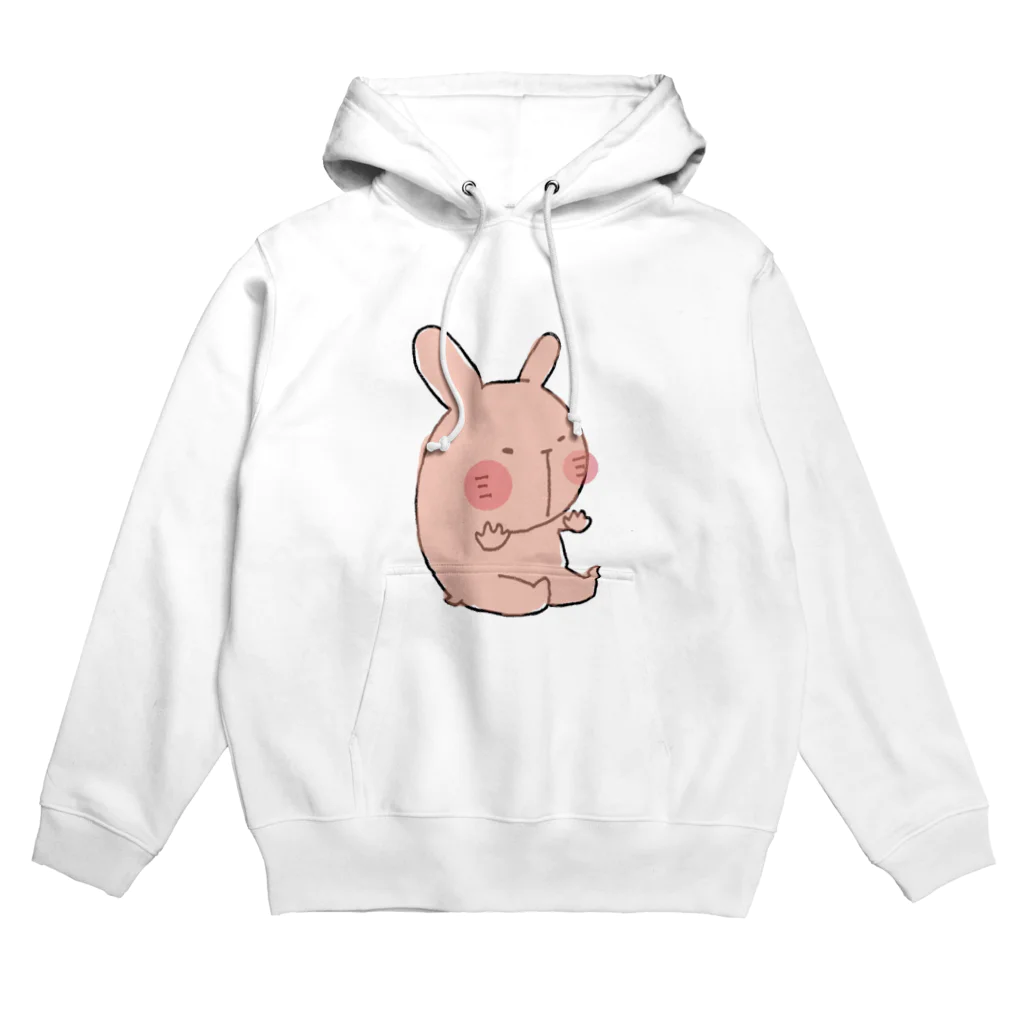 ohakoyaの生後二日目のうさぎ Hoodie