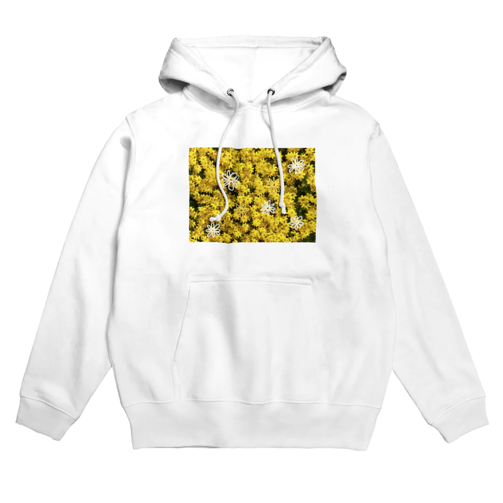 Mintyiitみんてぃっとの黄色いお花といたずら書き Hoodie