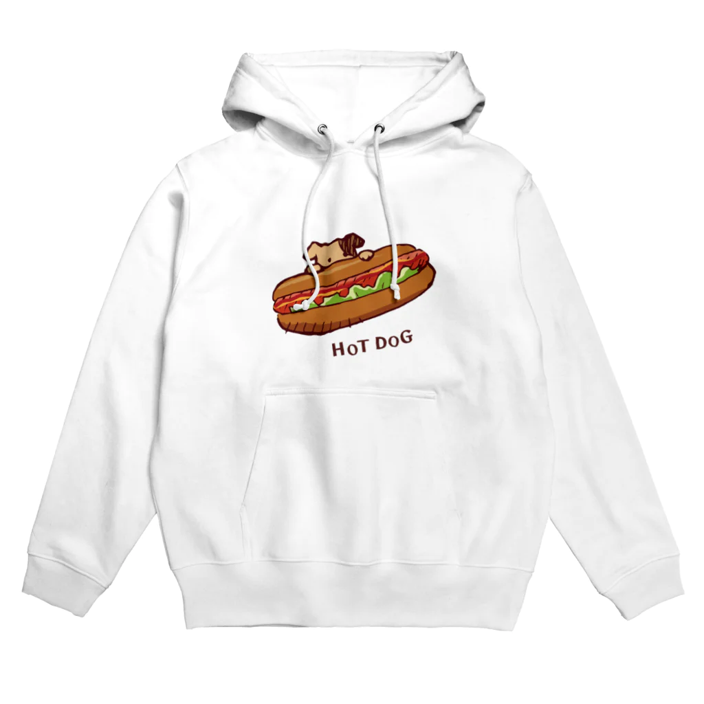 あずき缶のHOT DOG Hoodie