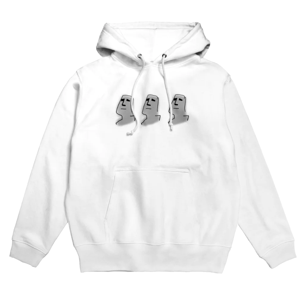 コナテオニのモアイのRくん Hoodie