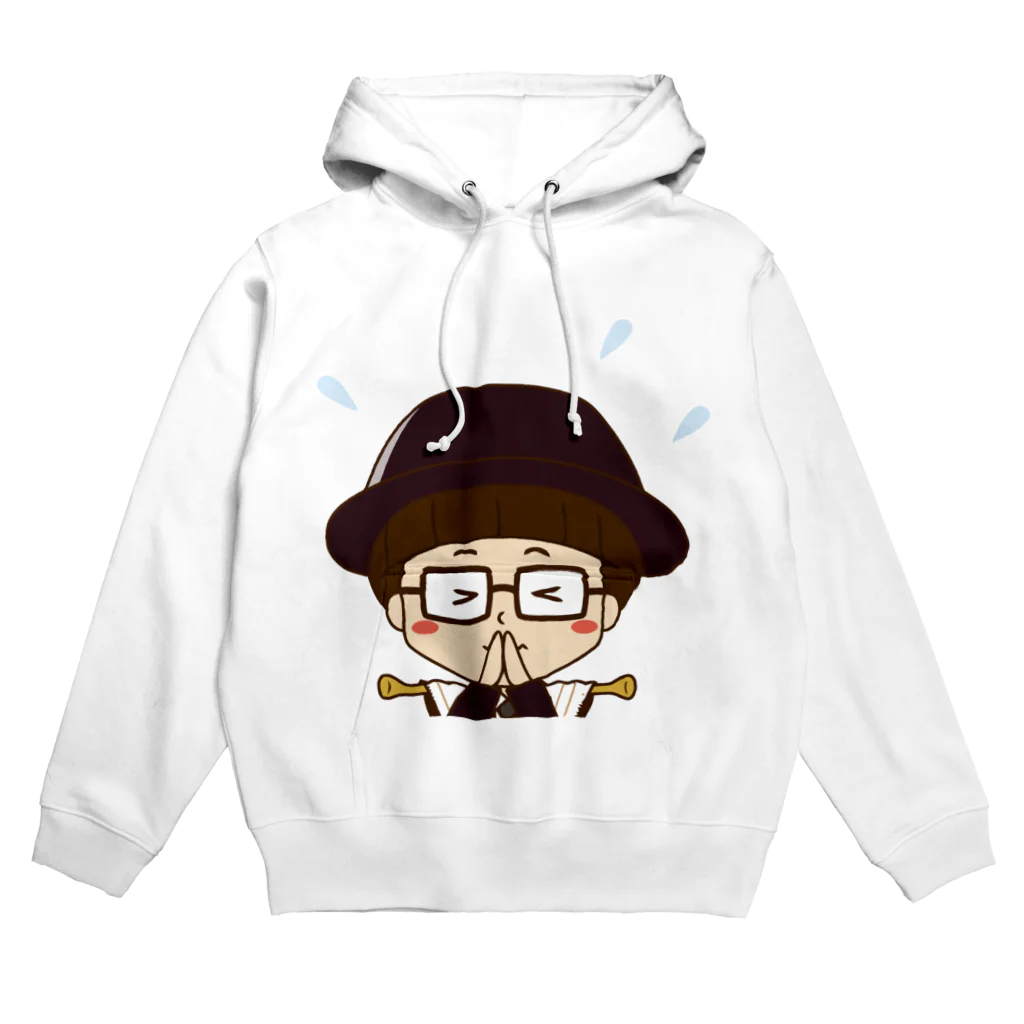 インテリアクレールのカーテンマンJr.（ごめん）のフーディ Hoodie