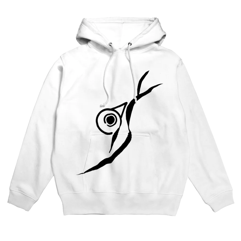 トリさんの休日のもじトリさん Hoodie