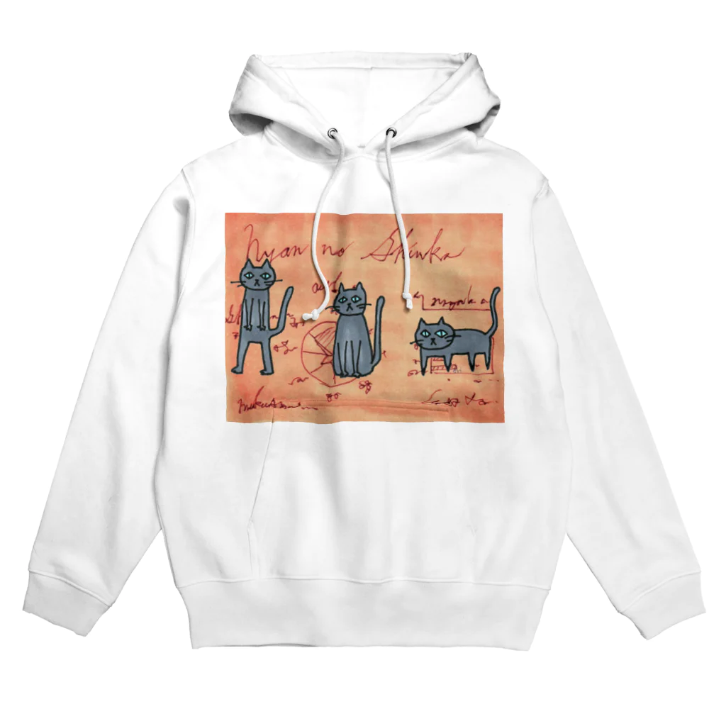 miku'ꜱGallery星猫のにゃんこの進化絵図 Hoodie