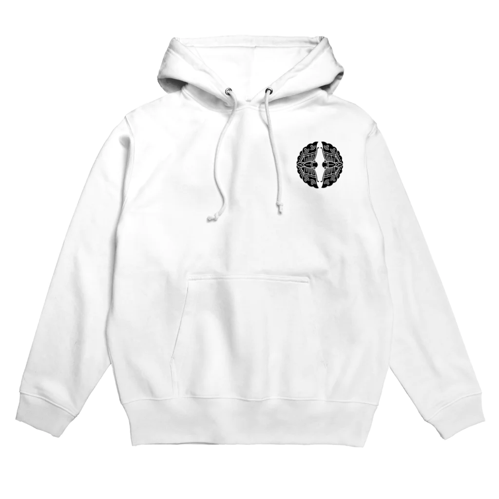 戦国神社 -戦国グッズ専門店-の大谷刑部吉継（対い蝶） Hoodie