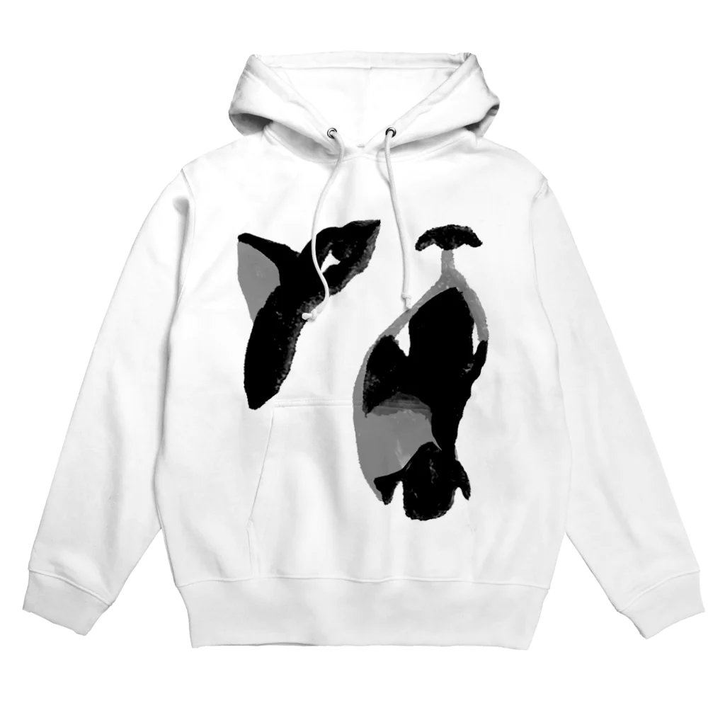 シトウのお店のあくび（黒） Hoodie