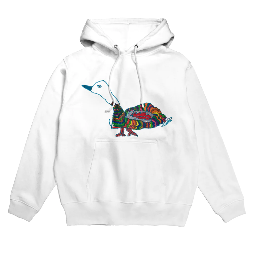 たまご人間のお店のたまご人間カルガモパーカー Hoodie