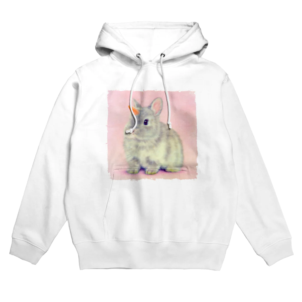 萌獣ファクトリー「純屋」の萌獣 猫 ユニピョーン （兎に角：つのうさぎ） Hoodie