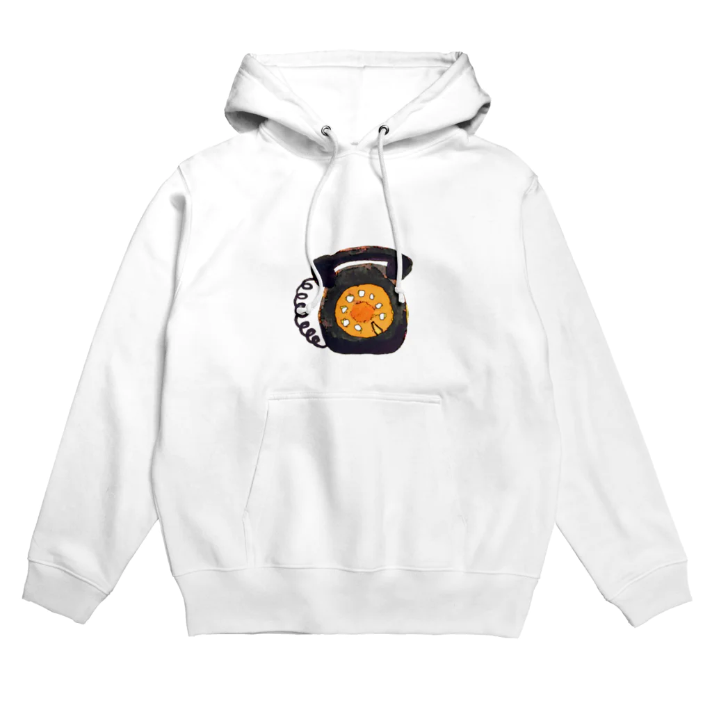 のぐちさきの黒電話 Hoodie