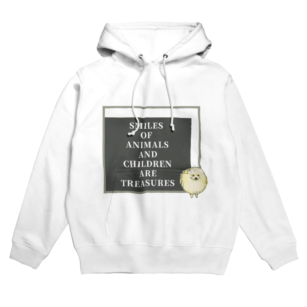 ZOOKISSのポメラニアン×ＳＬＯＧＡＮ Hoodie