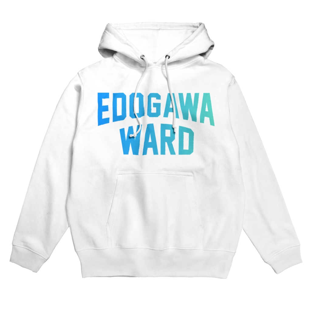 JIMOTO Wear Local Japanの 江戸川区 EDOGAWA WARD Hoodie