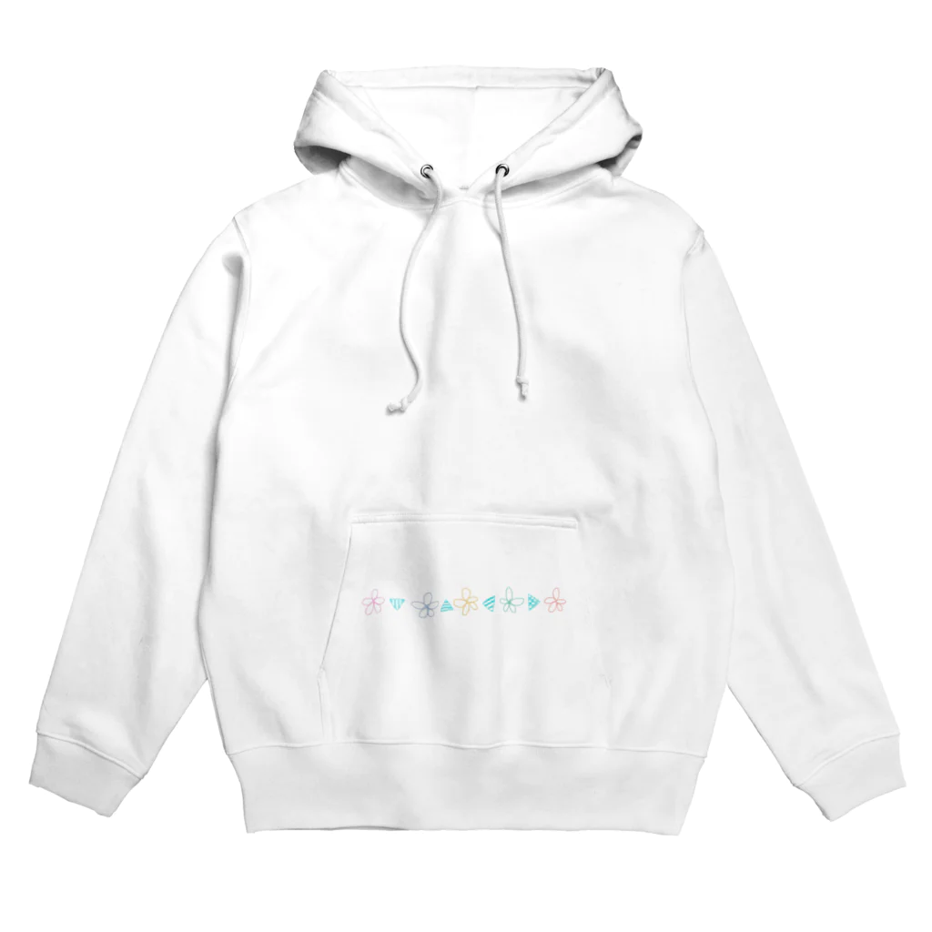 慧のシンプルハナサンカク Hoodie