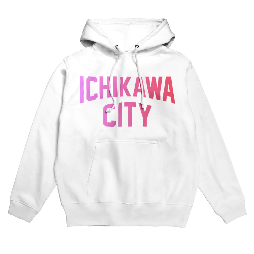 JIMOTO Wear Local Japanの市川市 ICHIKAWA CITY パーカー