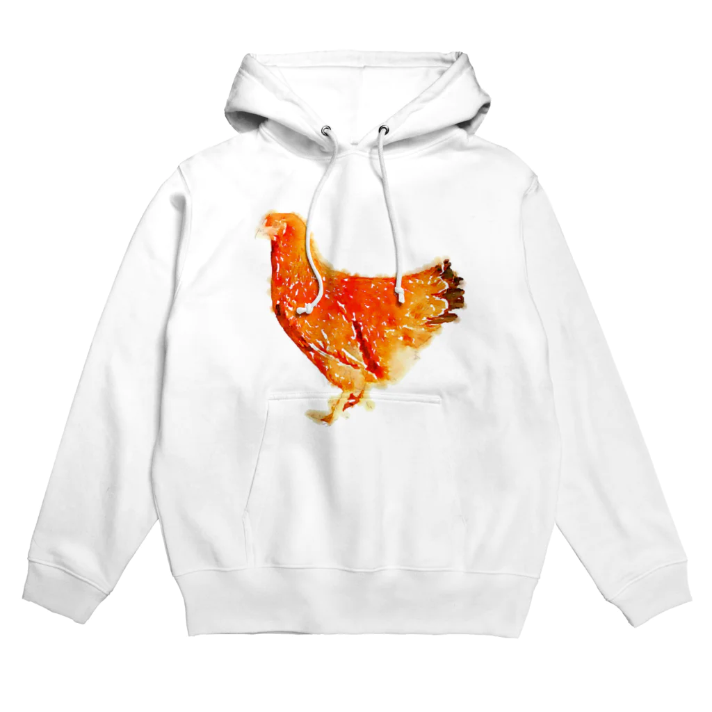 工房もりふくろうのニワトリ Hoodie