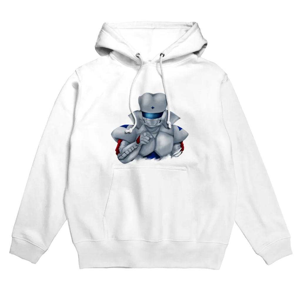 口腔戦士デンタマンのTIME　TO　BRUSH　YOUR　TEETH Hoodie