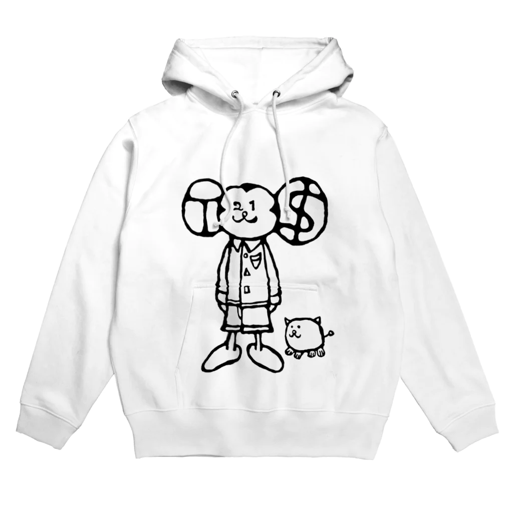 T21dollarsのサルもんきー&イヌどっく Hoodie