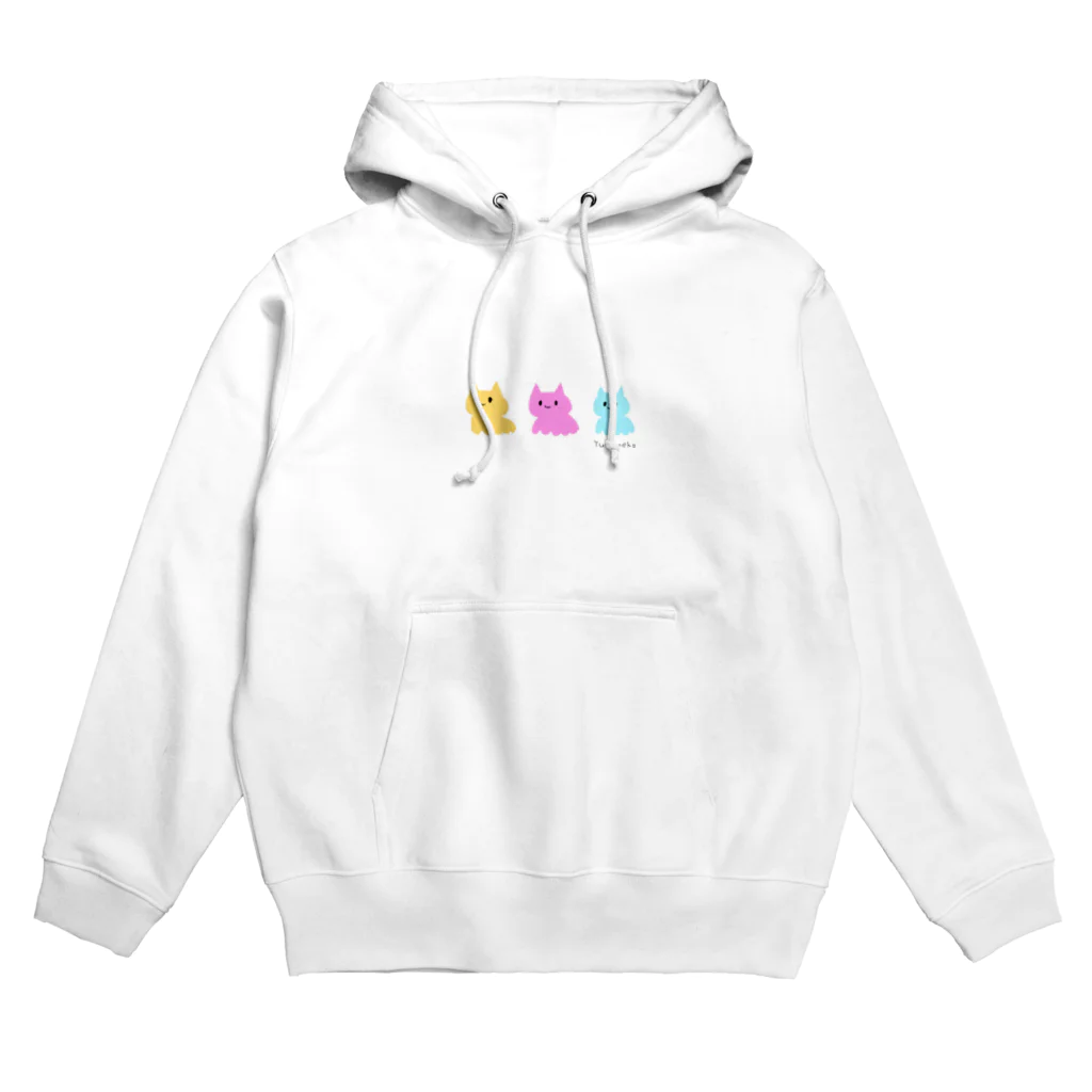 Uki_nekoのはしるゆきねこ Hoodie