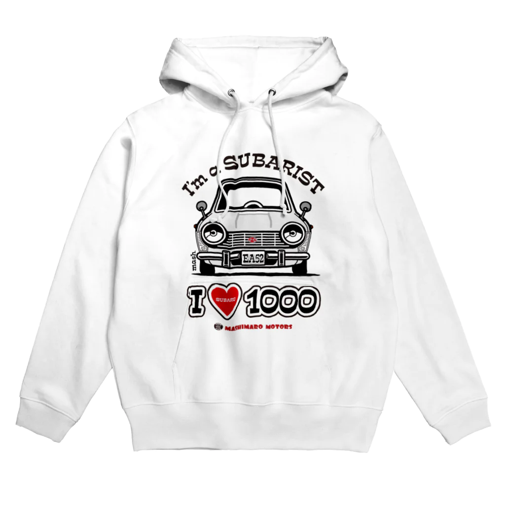 SHOP MASHIMAROISEのI LOVE SUBARU1000 パーカー