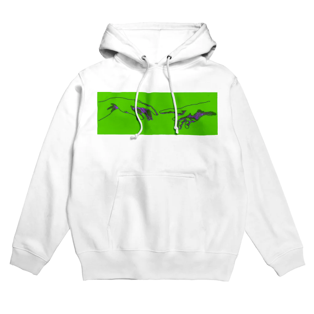 QB🦖の宇宙への飛行_gr Hoodie