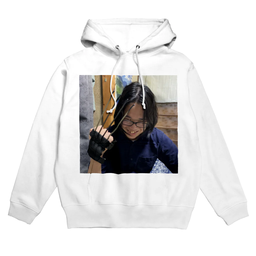 akkieeffectのアイアンクロー秋吉 Hoodie