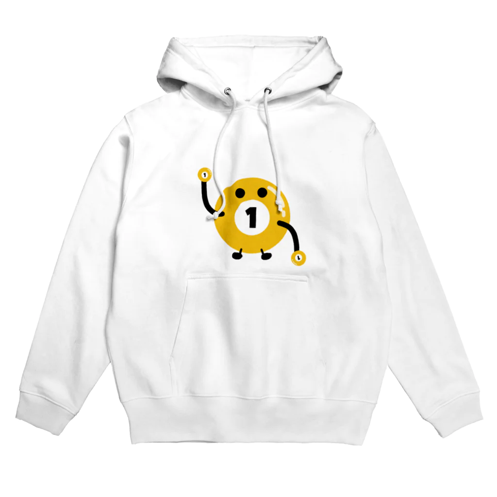 PaP➡︎Poco.a.Pocoのビリヤードのビリちゃん Hoodie