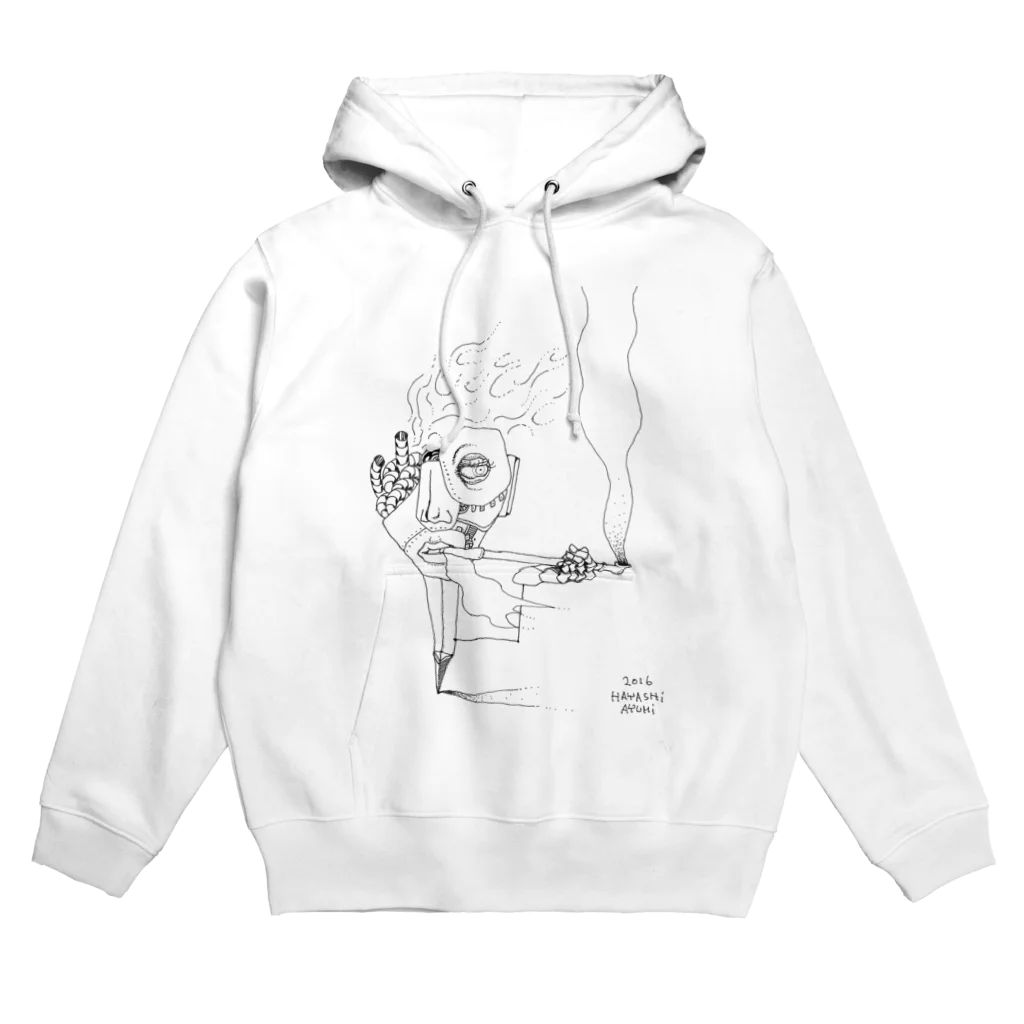 林派アート専門店のペン画シリーズ*026 Hoodie